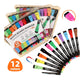 Magnetic Whiteboard Markers with Eraser Cap
