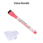 Magnetic Whiteboard Markers with Eraser Cap
