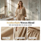 🌞 Despertar: 50% OFF! ☁️ Conjunto Doméstico “Pure Serenity” (3 Peças): Elegante Efeito de Tecido Franzido e Corte Leve e Fluido