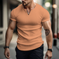 Camisa Henley Masculina Slim Lisa