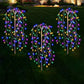 Luzes solares de jardim para decoração exterior