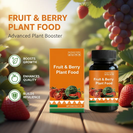 Fertilizante para plantas de frutos e bagas
