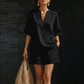👚 50% DE DESCONTO – Conjunto Curto Casual com Decote V Feminino | Confortável, moderno & ideal para o verão